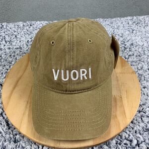 Vuori‎ Baseball Cap Hat Camel Logo Adjustable Strapback Unisex NWT $32
